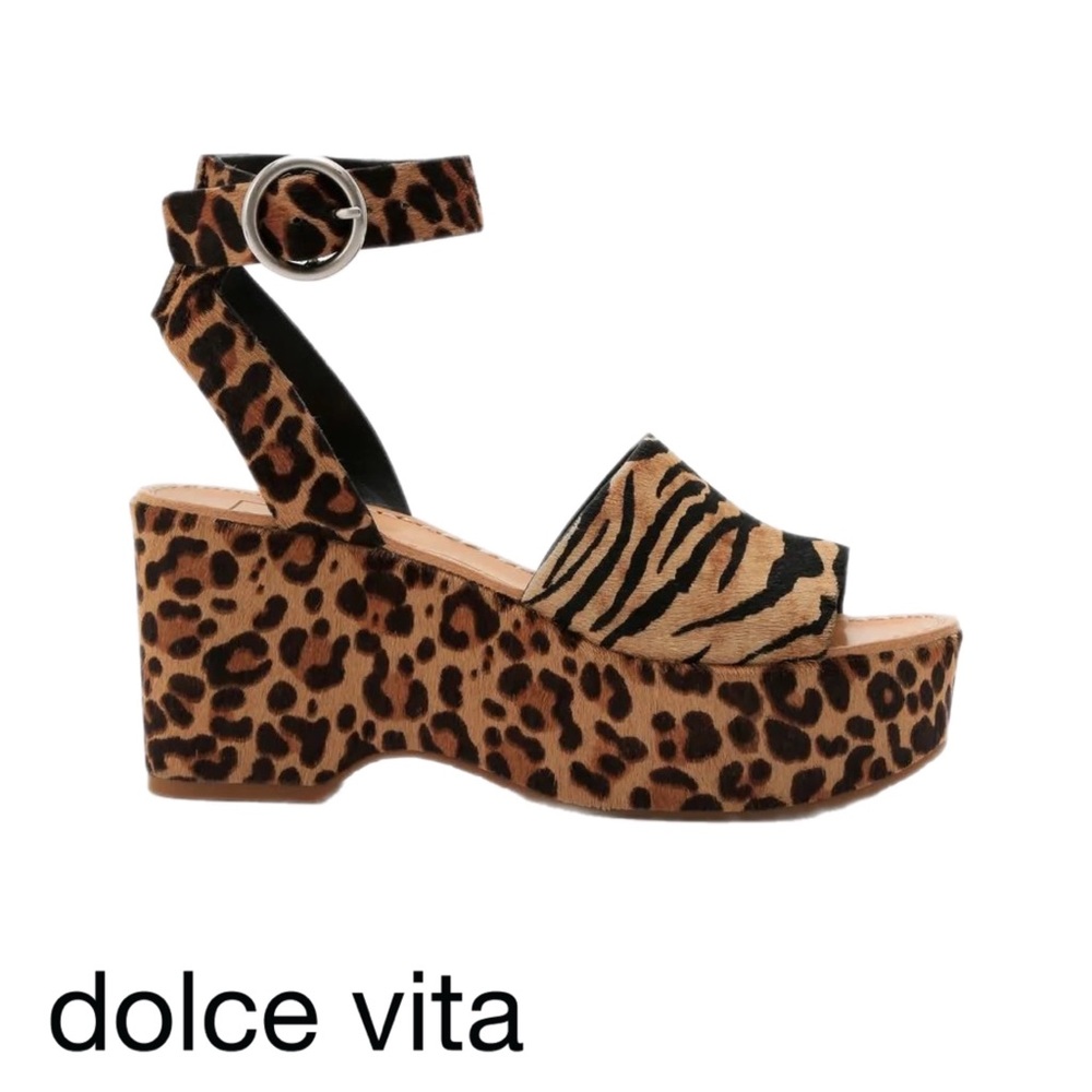 NEW! *Dolce Vita - Animal Print Platform*